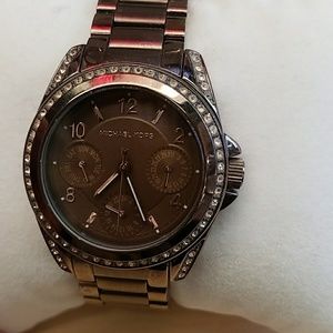 Michael kors ladies watch brown